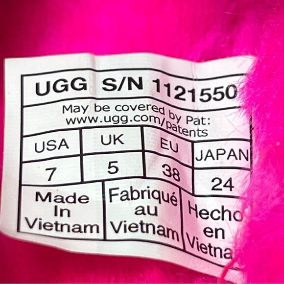 UGG Disco Cross Slide Slippers in Taffy Pink 7 - Picture 10 of 11